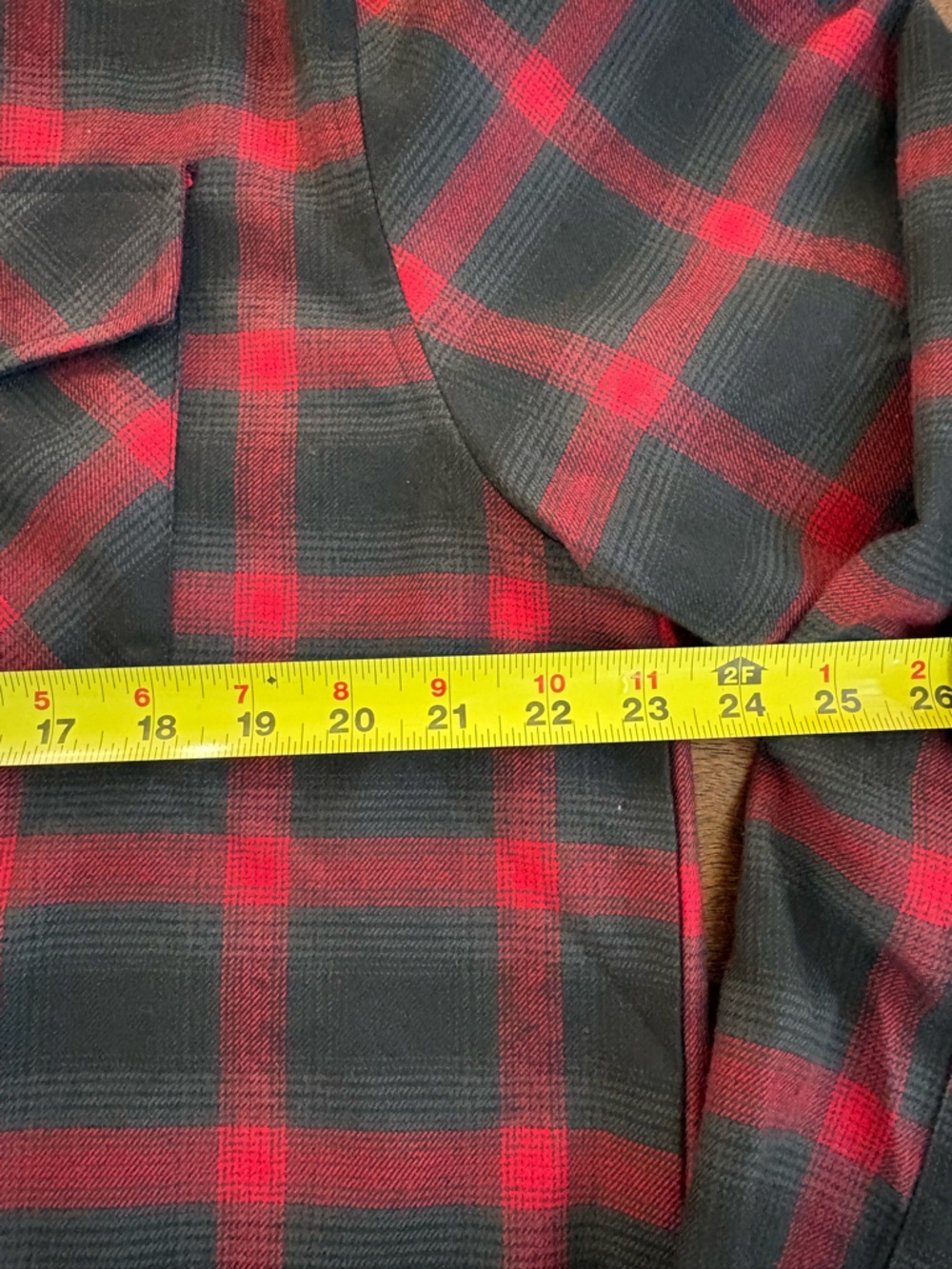 Dixxon Flannel Snap-On Tools Limited Edition Form & Function Shirt Red Plaid L - Picture 11 of 11